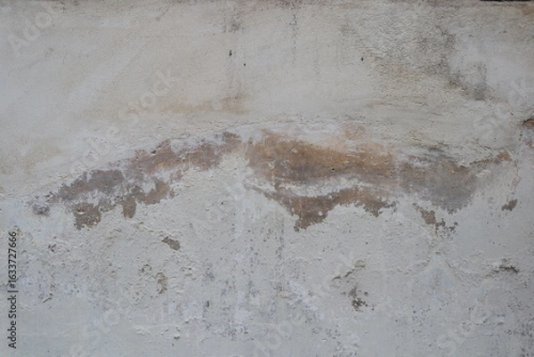 Fototapeta close-up view of an old, weathered concrete wall. 
