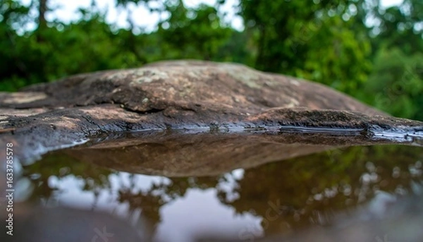 Obraz Rocky puddle reflection