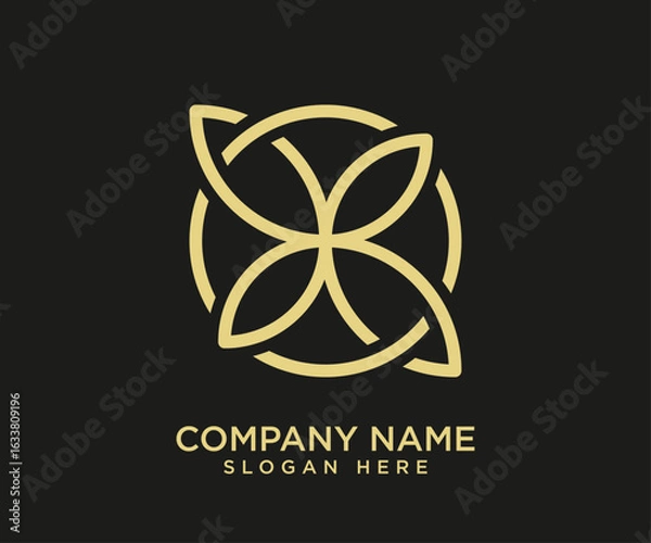 Obraz Boutique Logo Design Template