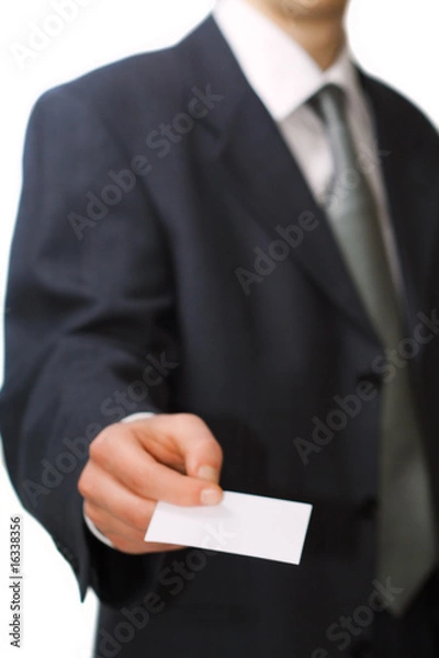 Obraz Here is my card