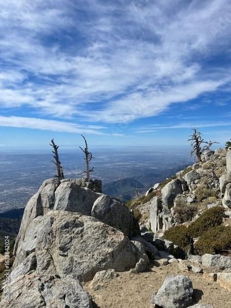 Obraz Rocks On Cucamonga Peak