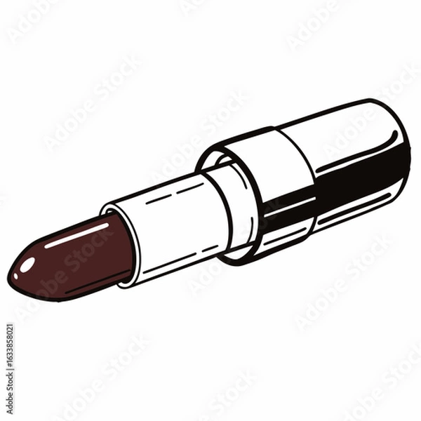 Obraz nail polish on white background