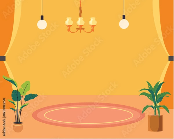 Fototapeta Room Stage.eps