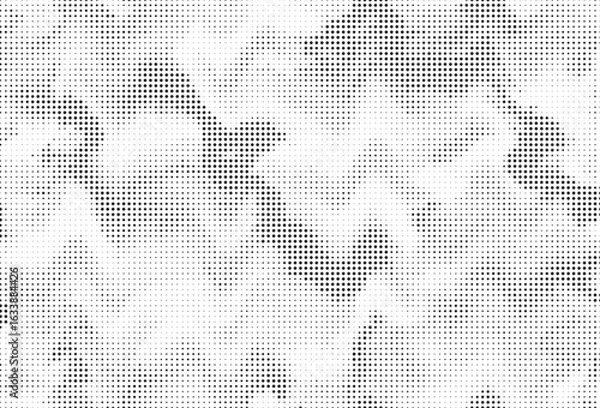 Obraz A graphic abstract pattern defined by strong vertical halftone lines creating a dynamic grid texture.