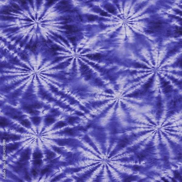 Fototapeta Seamless Print Shibori pattern and tie-dye allover textile Shibori allovers pattern design