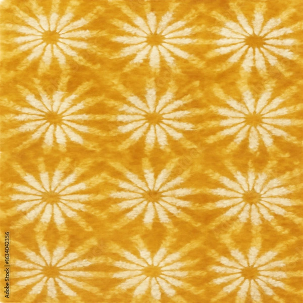 Fototapeta Seamless Print Shibori pattern and tie-dye allover textile Shibori allovers pattern design