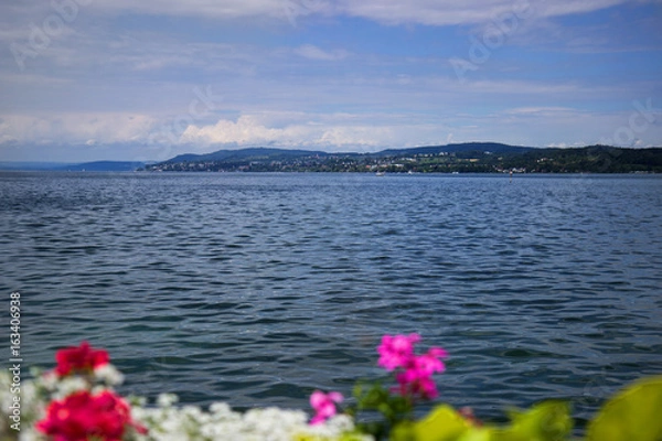 Obraz Blick vom Bodensee im Sommer