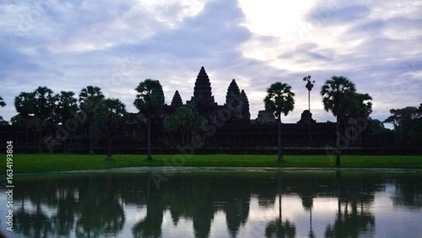 Obraz Sunset in Angkor