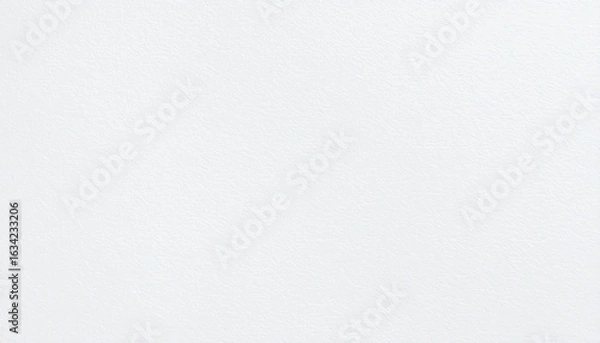 Fototapeta Clean white textured paper background with subtle grain, perfect for minimalist and natural design projects.

