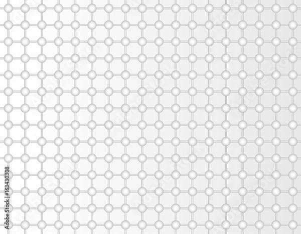 Fototapeta Modern black and white geometric seamless pattern abstract background