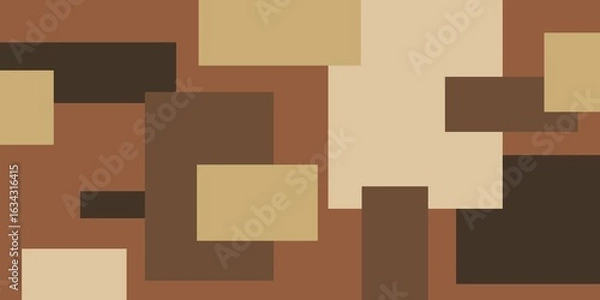 Obraz Abstract simple aestetic wood-toned bexkground texture with geometric shapes