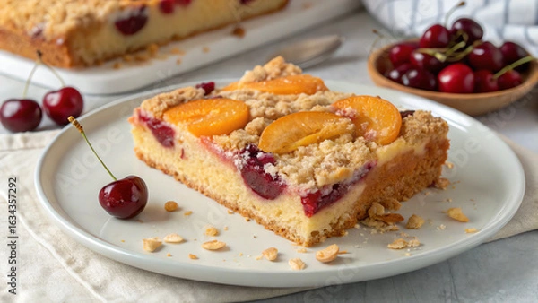 Obraz cake with cherry