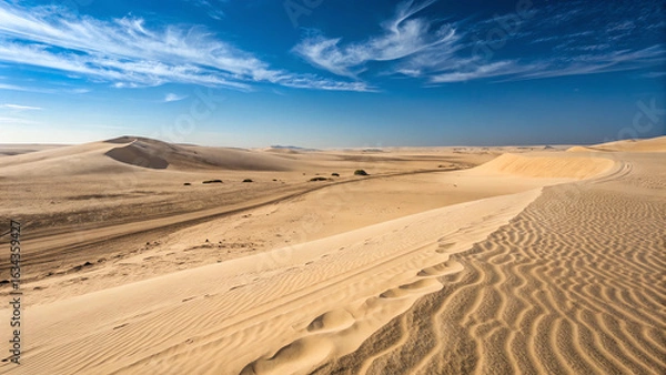 Obraz sand dunes in the desert