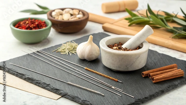 Obraz still life with spices