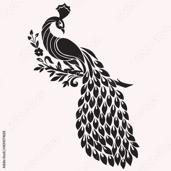 Obraz Royal Peacock design