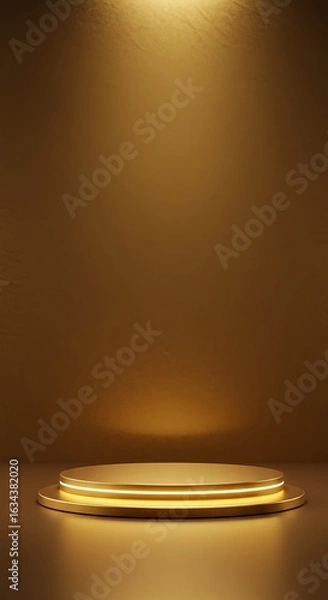 Fototapeta 黄金の輝き、静寂の時