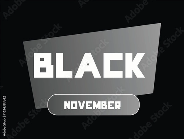 Obraz Stylish Black November