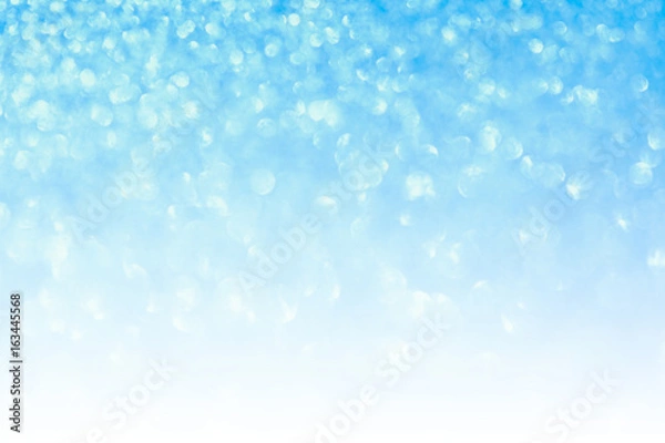 Fototapeta Abstract glitter blue background