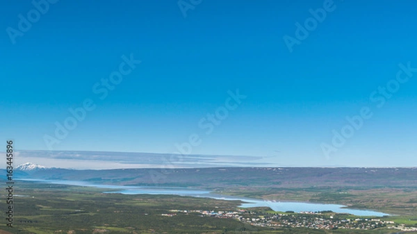 Obraz full range view iceland