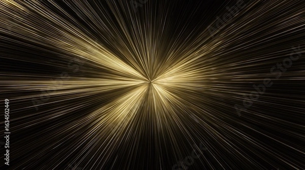 Fototapeta 金の閃光、アブストラクト、ベクター、黒背景	
