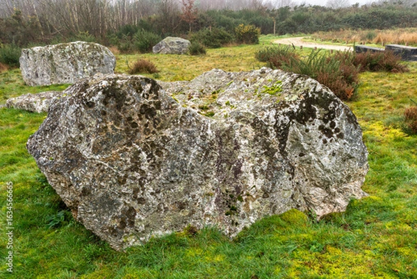 Obraz Dolmen et menhir
