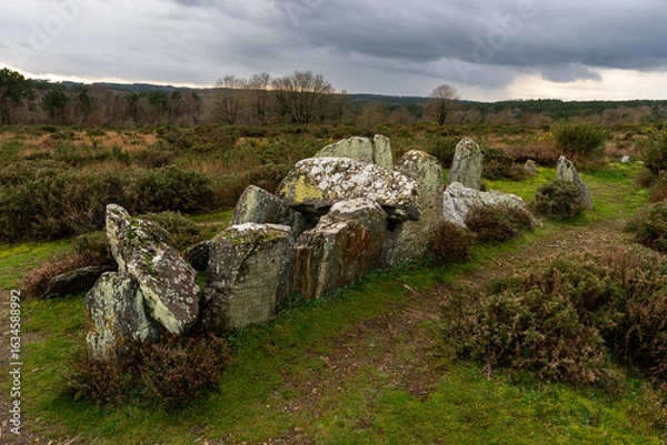 Obraz Menhir, dolmen, mégalithe