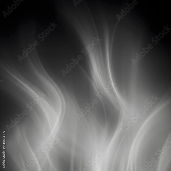 Fototapeta Generative AI, Abstract background image of cold flames
