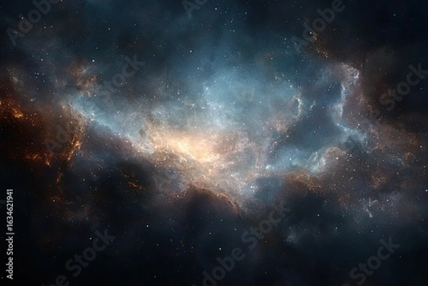 Fototapeta Deep space nebula tapestry
