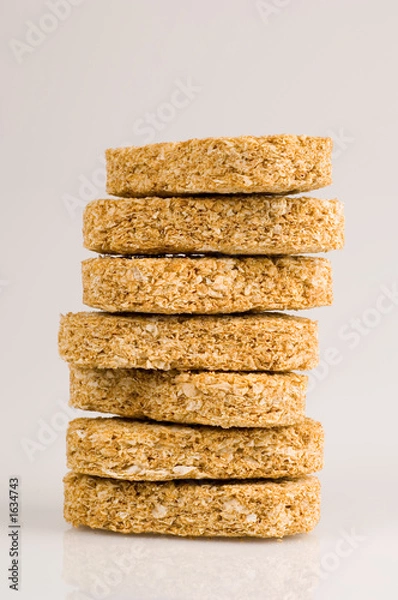 Obraz Śniadanie herbatników pszenicy