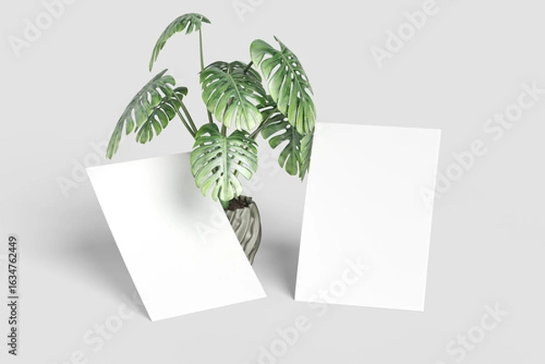 Obraz A4 FLAYER BLANK