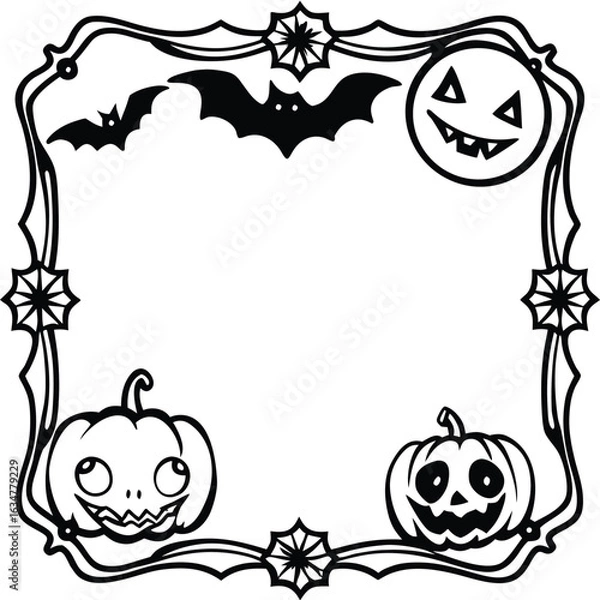 Obraz Halloween fun frame