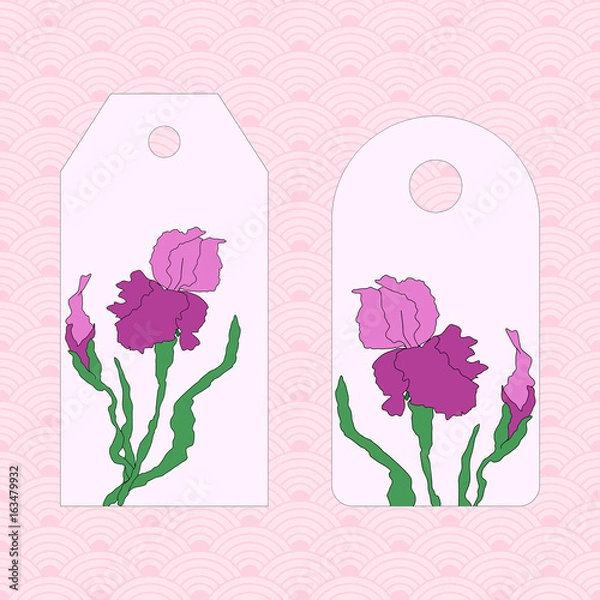 Obraz Label, badge, price tag. Illustration in hand drawing style.