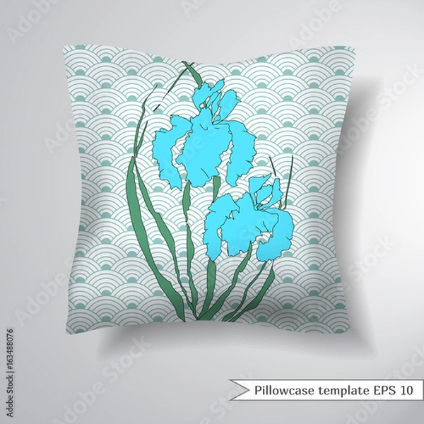 Obraz Creative sofa square pillow. 