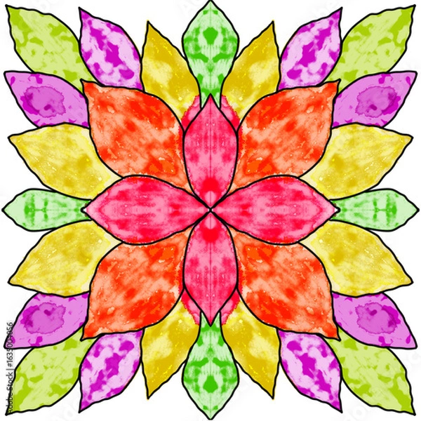 Obraz abstract flower background