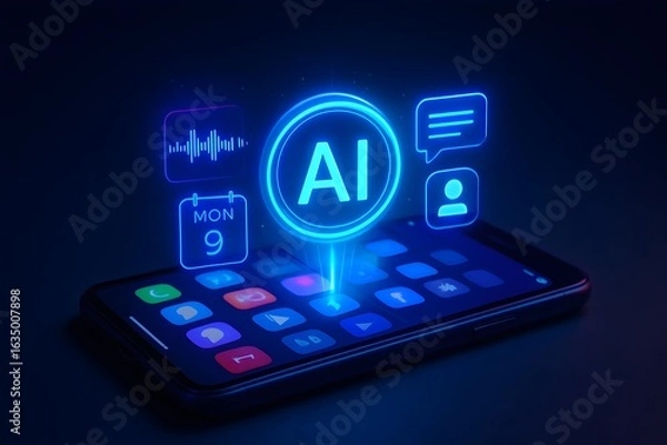 Fototapeta a world of smart applications and an intuitive user experience.