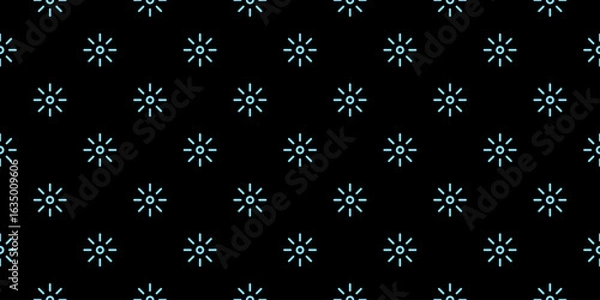 Fototapeta Seamless star pattern. Night sky background.