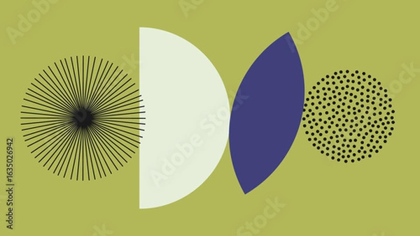 Obraz Minimal modern arc background