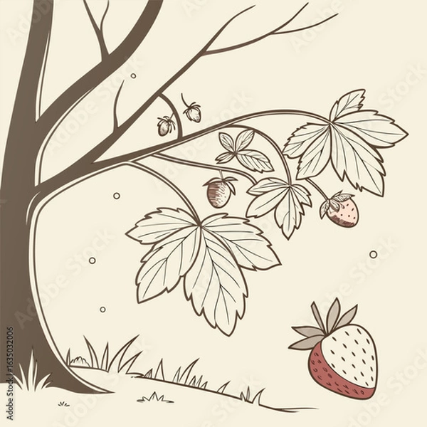 Fototapeta Subtle paper texture background in editable vector with white canvas, soft shadows.