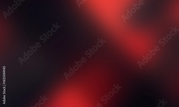 Obraz Abstract Red and Black Gradient Background with Subtle Texture new 2025 trendy grainy gradient background
