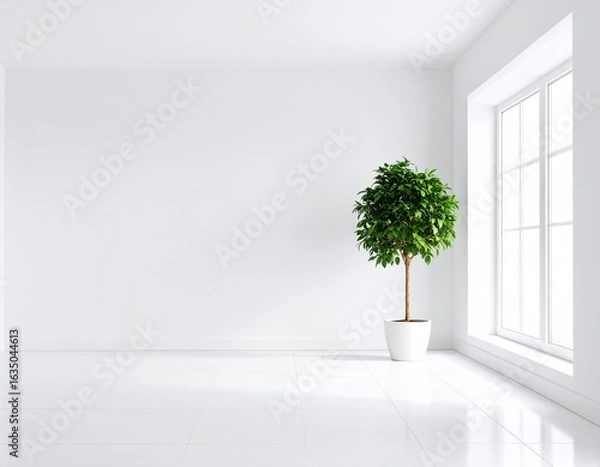 Obraz 観葉植物のある部屋