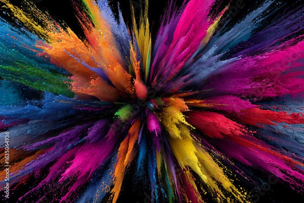 Obraz abstract fractal background