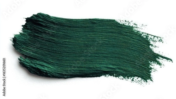 Obraz Dark teal paint stroke texture