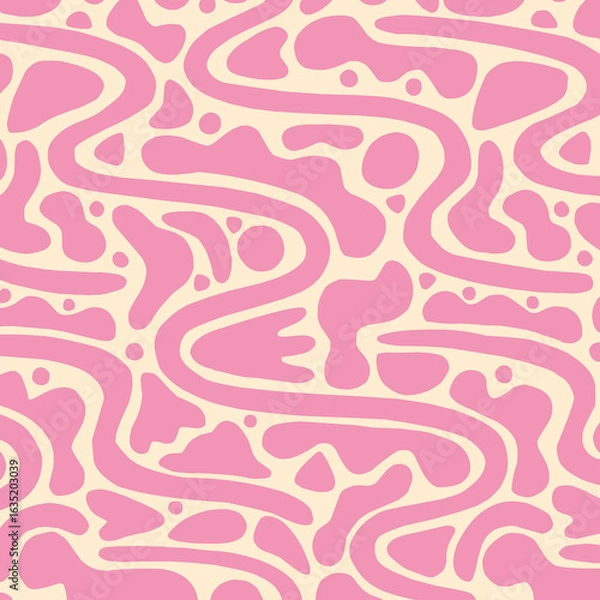 Obraz abstract seamless pink pattern