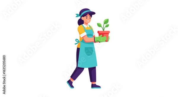 Fototapeta Vector Minimalist Geometric SVG Icon Set with Abstract Shapes and Flat Design Style in Bright Colors