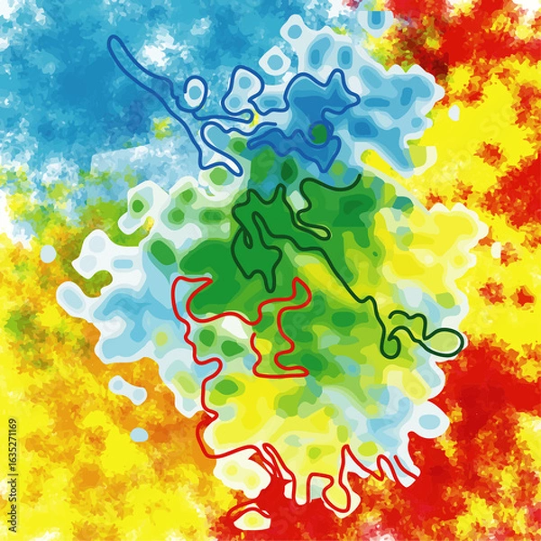 Obraz abstract colorful background