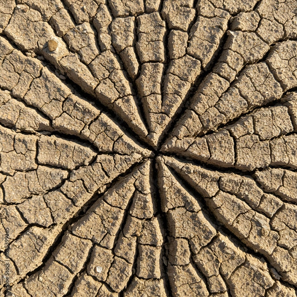 Obraz Close Up Photo of a Weathered Brown Wood Texture Background
