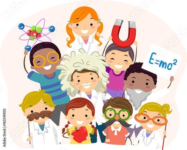 Obraz Kostium fotobudki Stickman dla dzieci