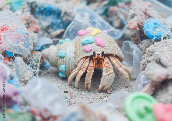 Fototapeta hermit crab	

