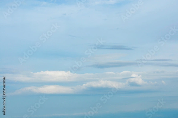 Obraz blue sky with clouds
