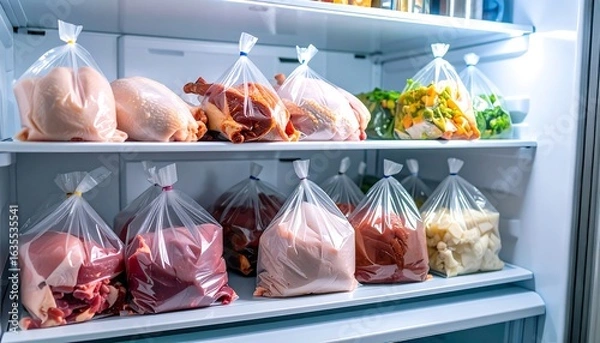 Obraz Refrigerated food storage